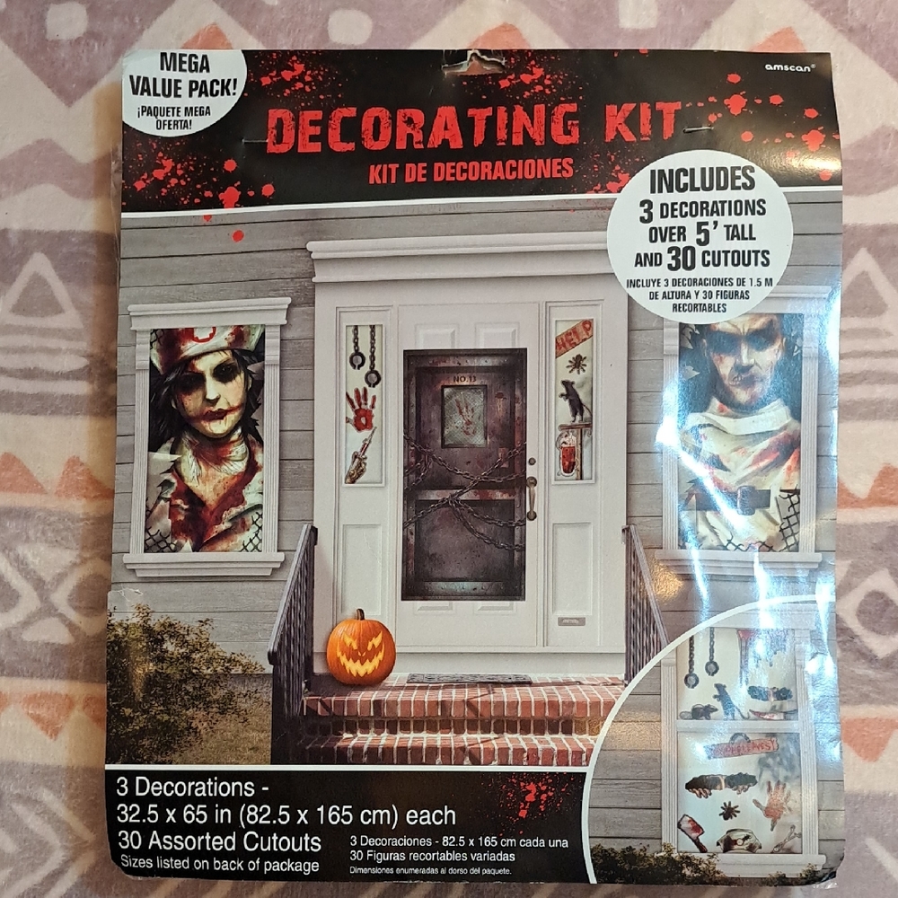 Spooky Hospital Halloween Decor Kit